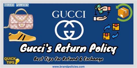 do gucci do refunds|Gucci online return policy.